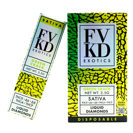 FVKD Exotics 3.5G Disposable INDICA Variants