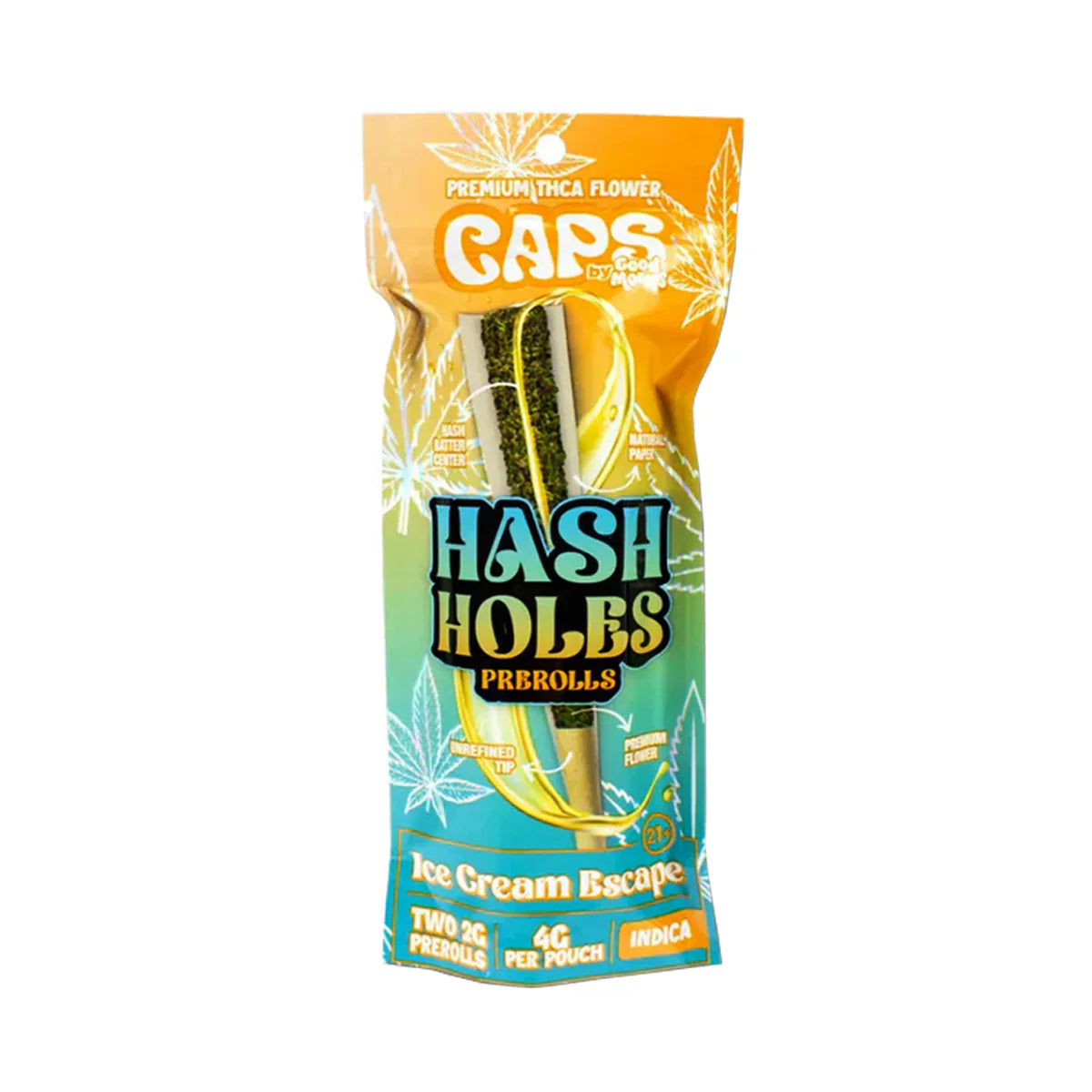 Caps Hash Holes Pre-Rolls - 4g (THC-A)