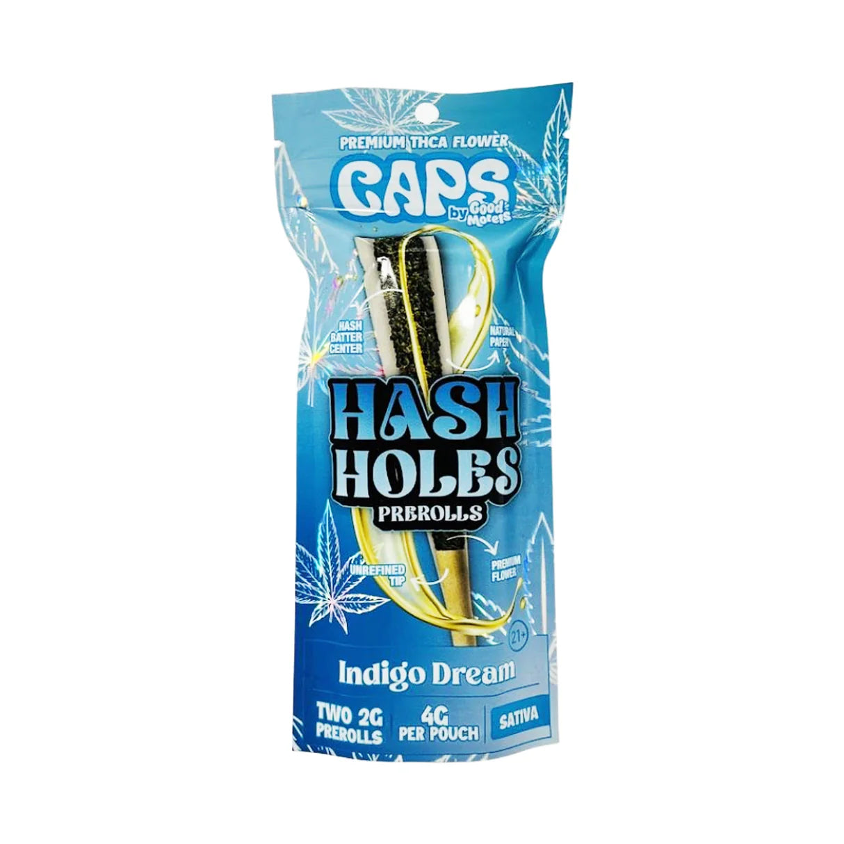 Caps Hash Holes Pre-Rolls - 4g (THC-A)