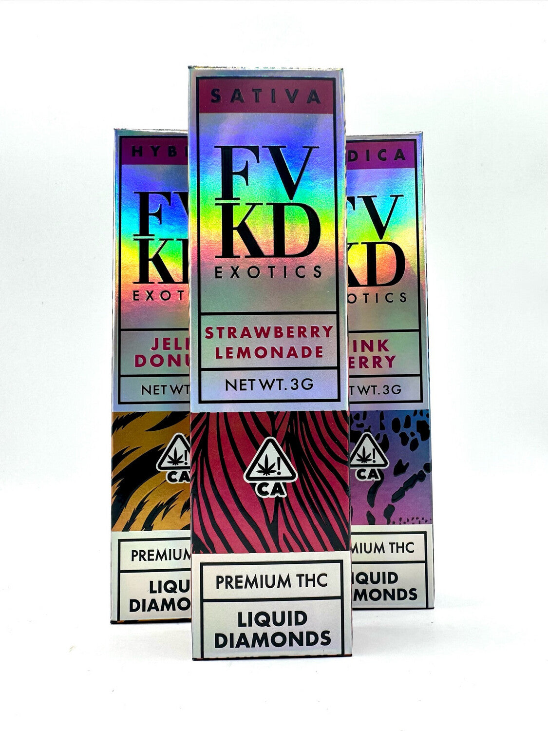 FVKD Exotics 3.5G Disposable INDICA Variants