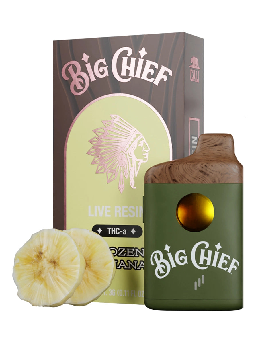 Big Chief Live Resin THCA  3G Disposable Vape