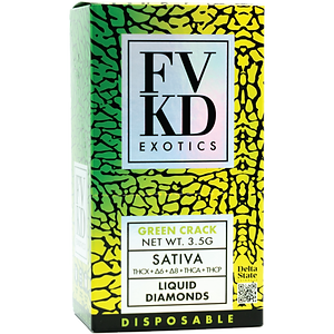 FVKD Exotics 3.5G Disposable Sativa Variants