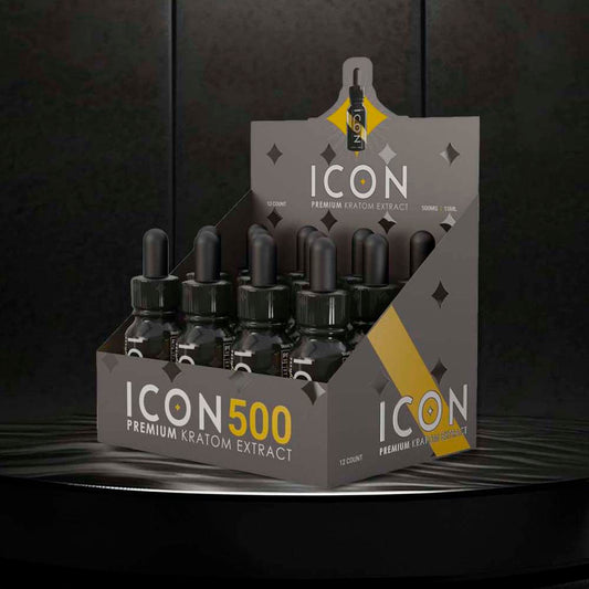 Icon Premium Kratom Shot 500mg 15mL