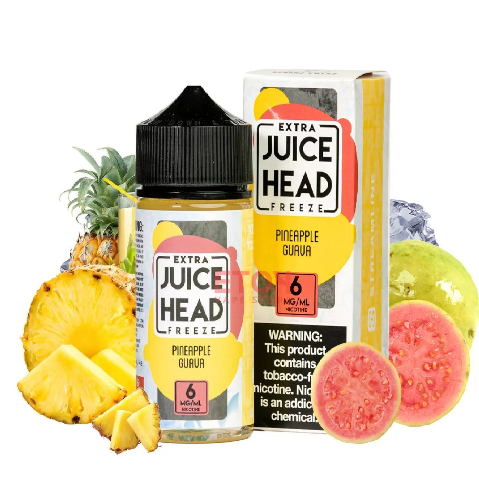 Juice Head 100ml Base Nic Ejuice