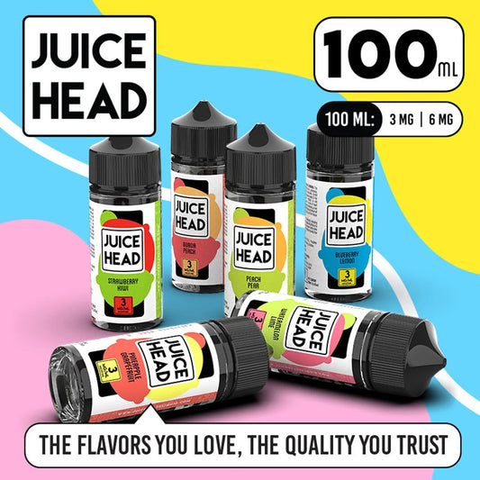 Juice Head 100ml Base Nic Ejuice