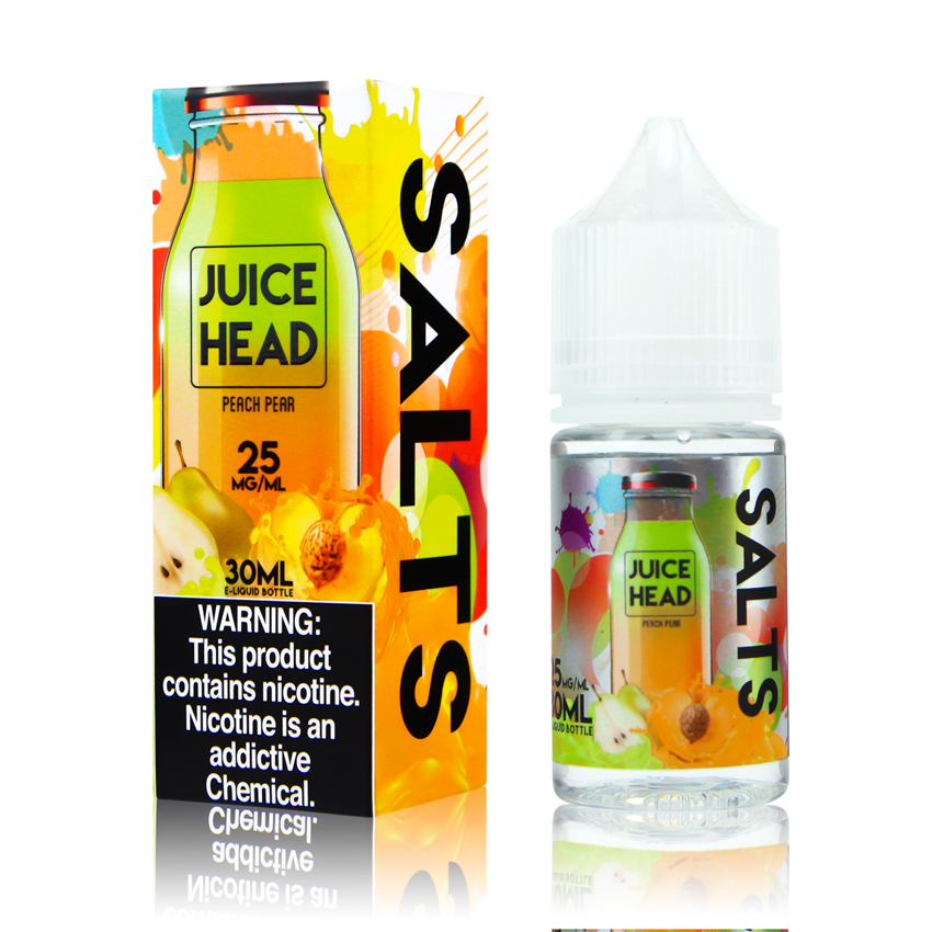 Juice Head Salt Nic - Peach Pear