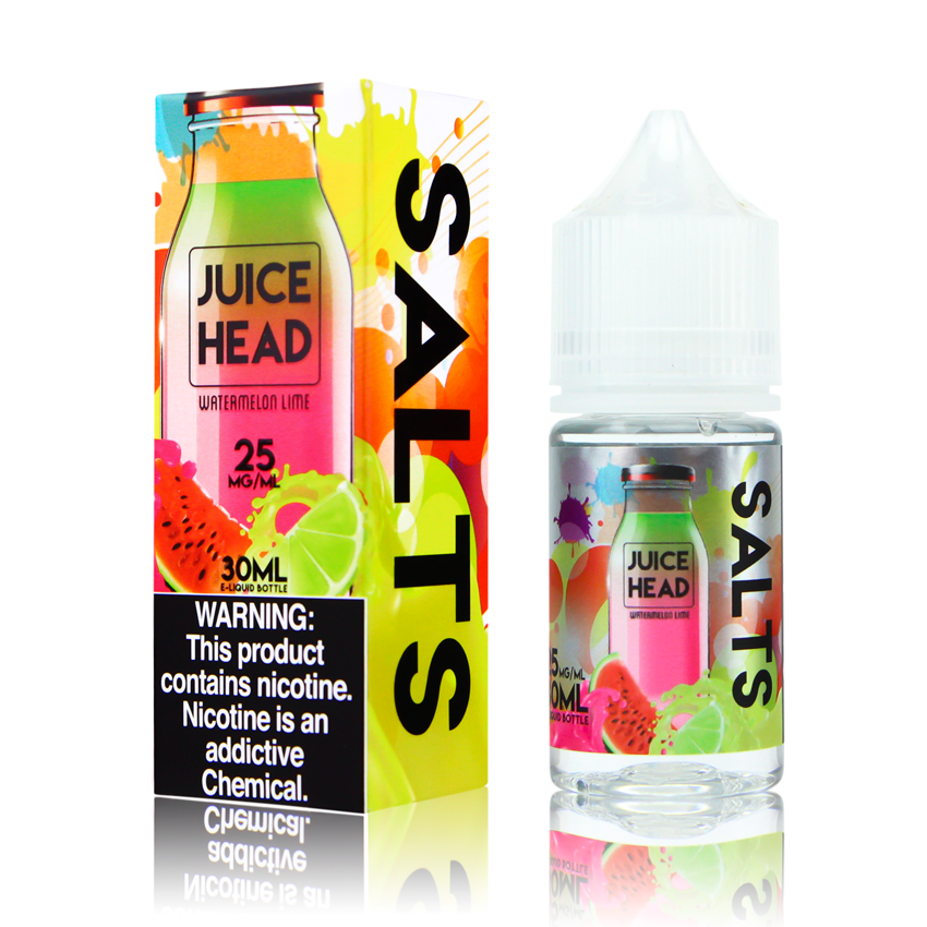 Juice Head Salt Nic - Watermelon Lime