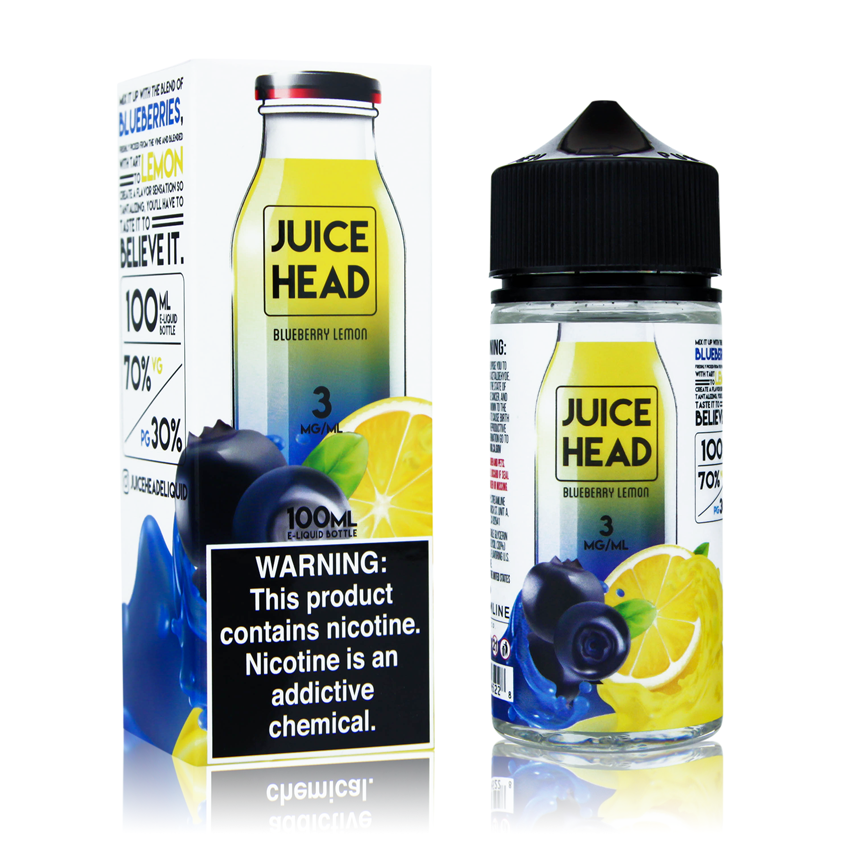 Juice Head E-Liquid - Blueberry Lemon