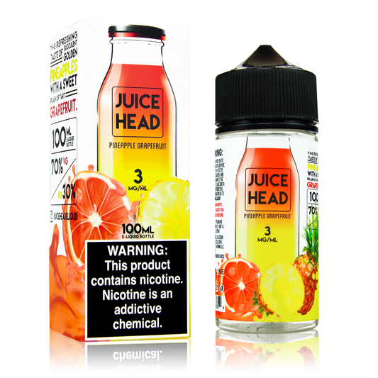 Juice Head E-Liquid - Pineapple Grapefruit