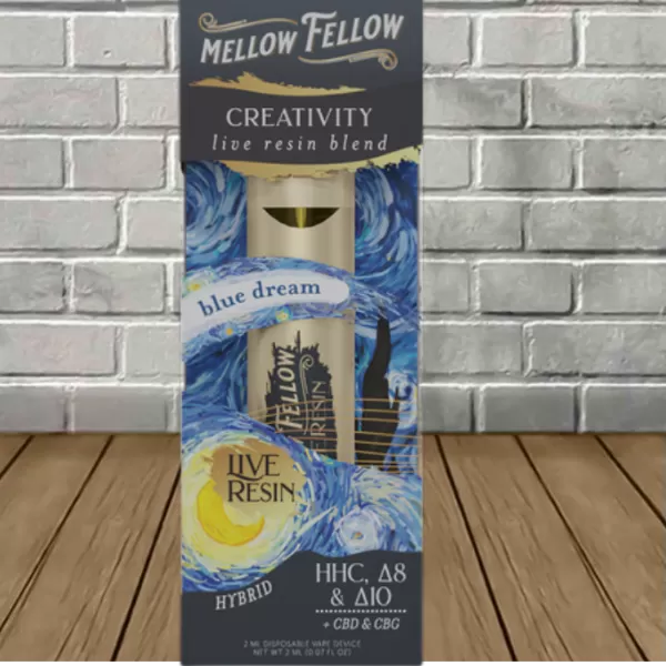 Mellow Fellow Live Resin Blend Disposable 2G