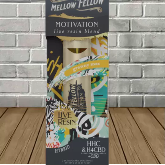 Mellow Fellow Live Resin Blend Disposable 2G