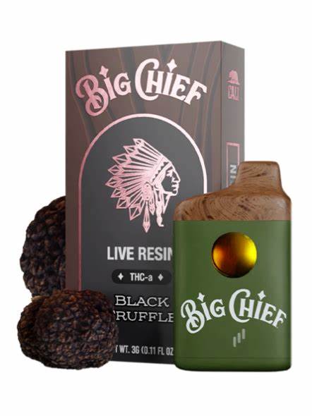 Big Chief Live Resin THCA  3G Disposable Vape