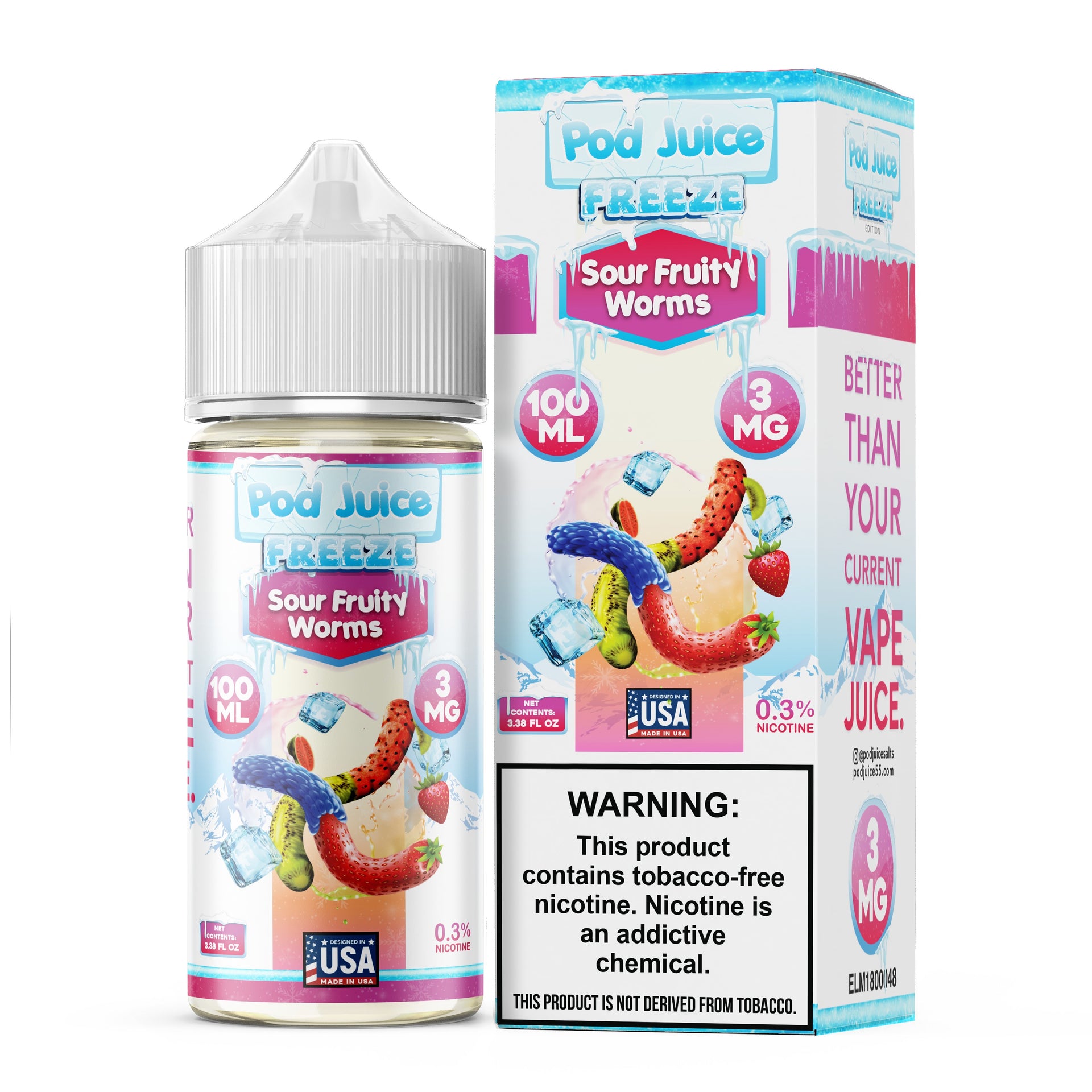 Pod Juice 100ML Base Nic EJuice