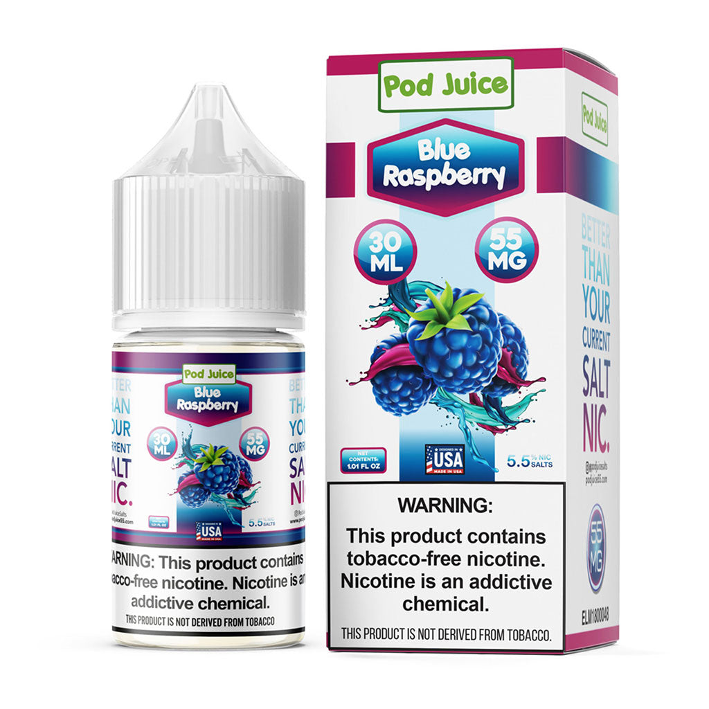 Pod Juice Burst Salt - Blue Raspberry