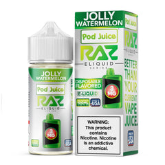 POD Juice x RAZ Series Nicotine E-Liquid 100ML