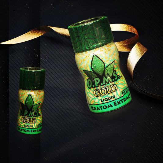 OPMS Gold Kratom Shot Liquid Extract