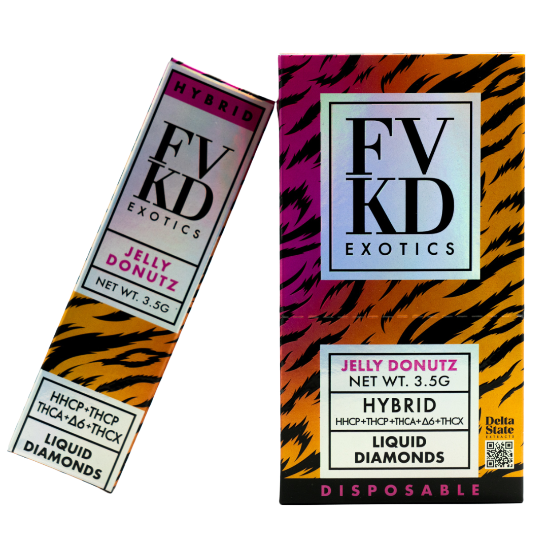 FVKD Exotics 3.5G Disposable Hybrid Variants