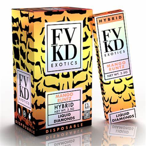 FVKD Exotics 3.5G Disposable Hybrid Variants