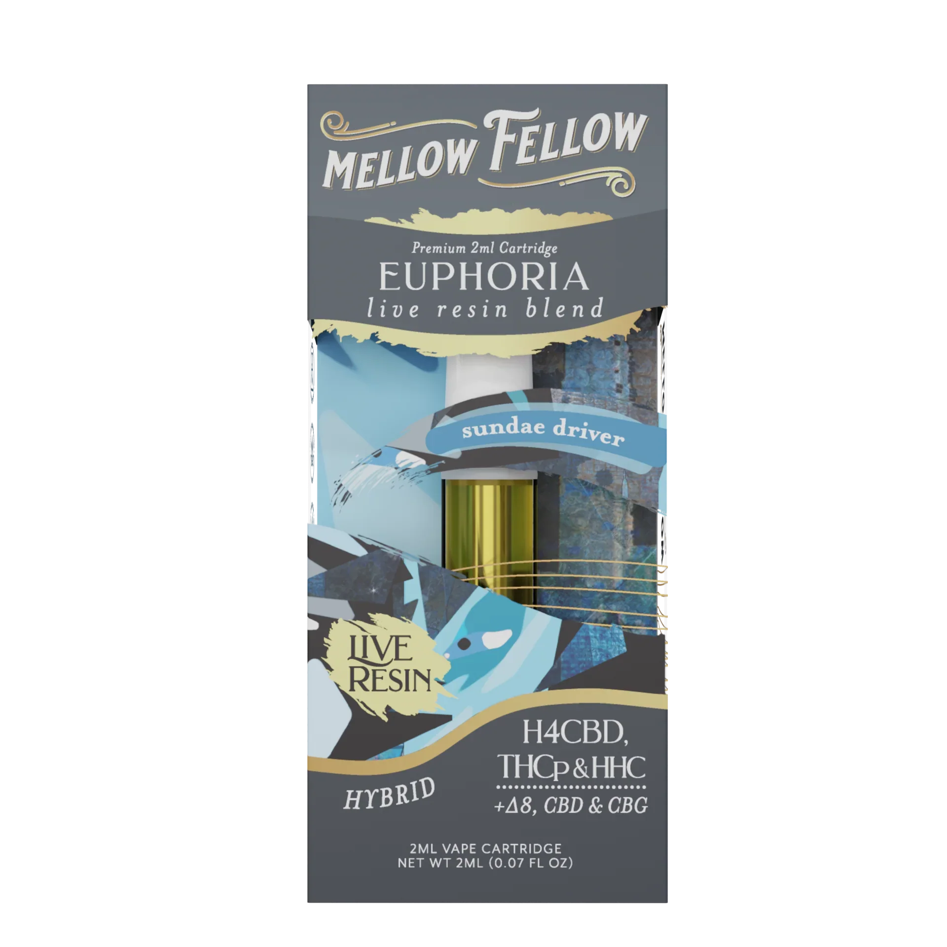 Mellow Fellow Duo Live Resin Cartridge 2G