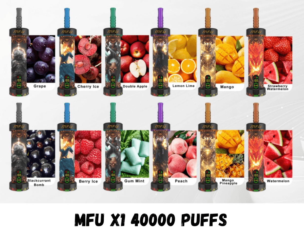 MFU Shisha X1 40000 Puffs Disposable Vape