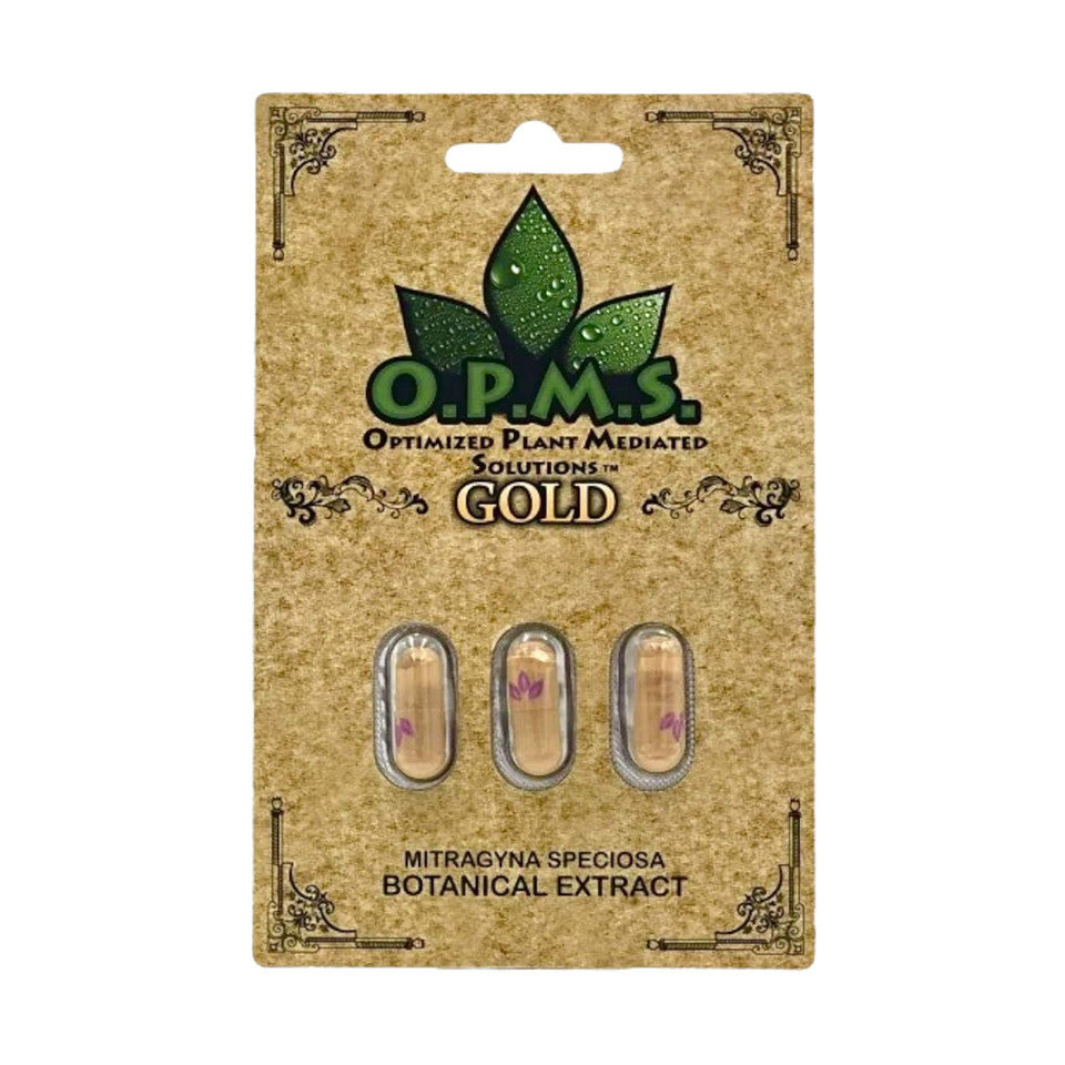 OPMS Gold Kratom Extract Capsules