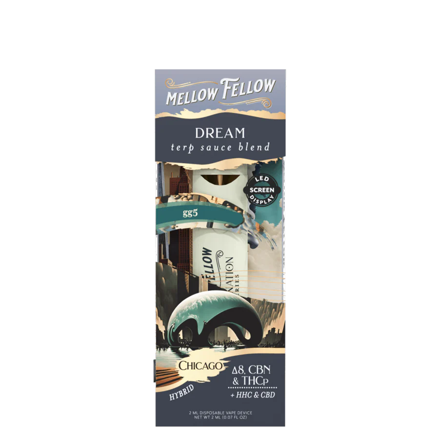 Mellow Fellow Destination Series Terp Sauce blend 2ml Disposable