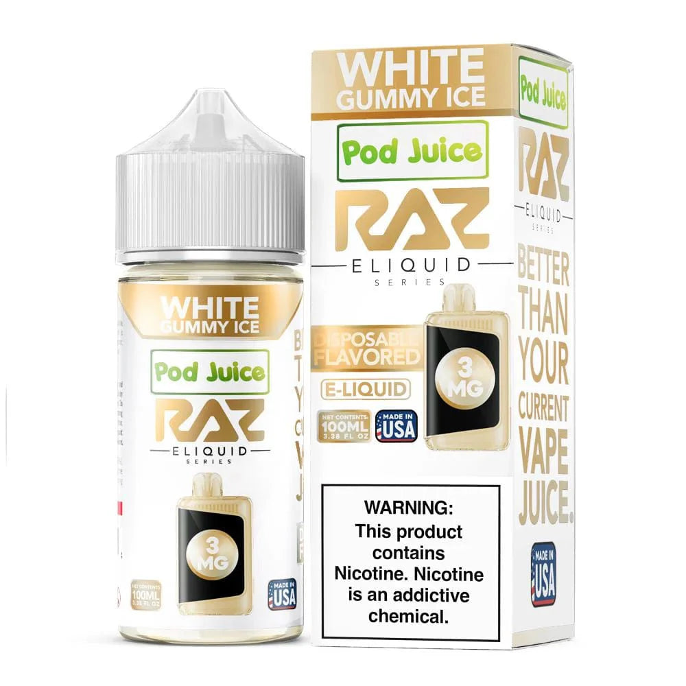 POD Juice x RAZ Series Nicotine E-Liquid 100ML